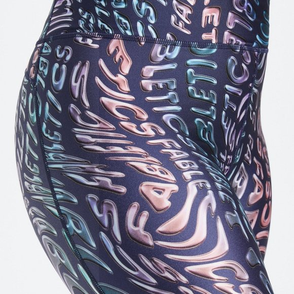 Fabletics Mind Melt Ultra High-Waisted Shine 7/8 Legging - Picture 2 of 3